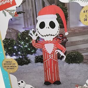 Gemmy Nightmare before Christmas Jack Holiday Inflatable Indoor Outdoor 4ft